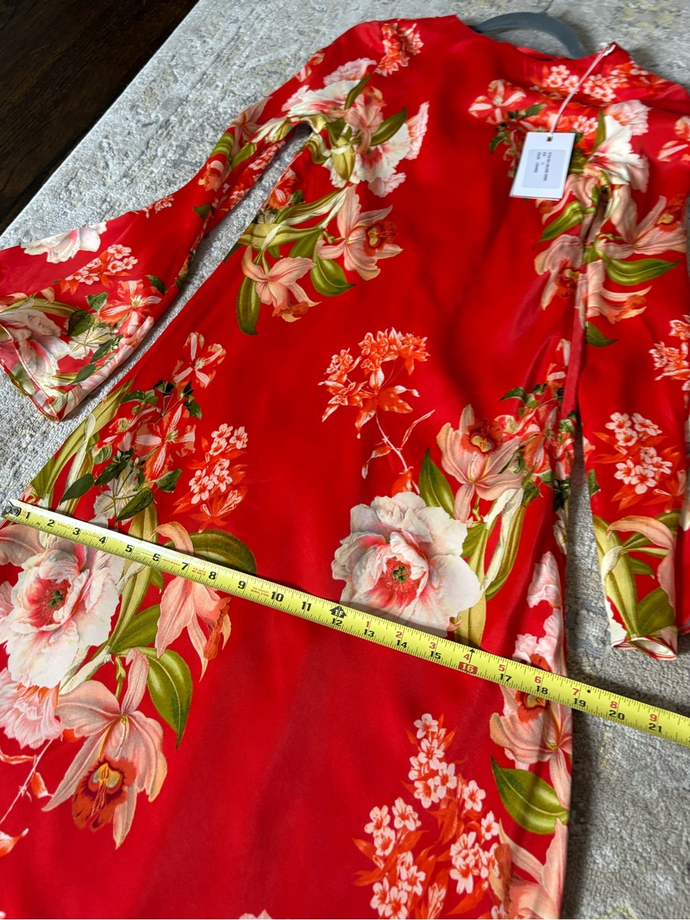 Hemant & Nandita Hibi Back Tie Maxi Dress NWT - Picture 13 of 14